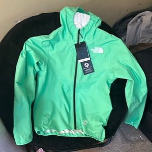 Jacket close neon green love just a little small I’m a medium
